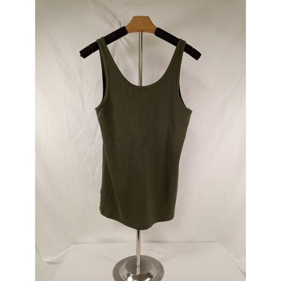 Old Navy Olive Green & Sage Green Slim Fit First Layer Tank Top Size Large - Picture 14 of 16